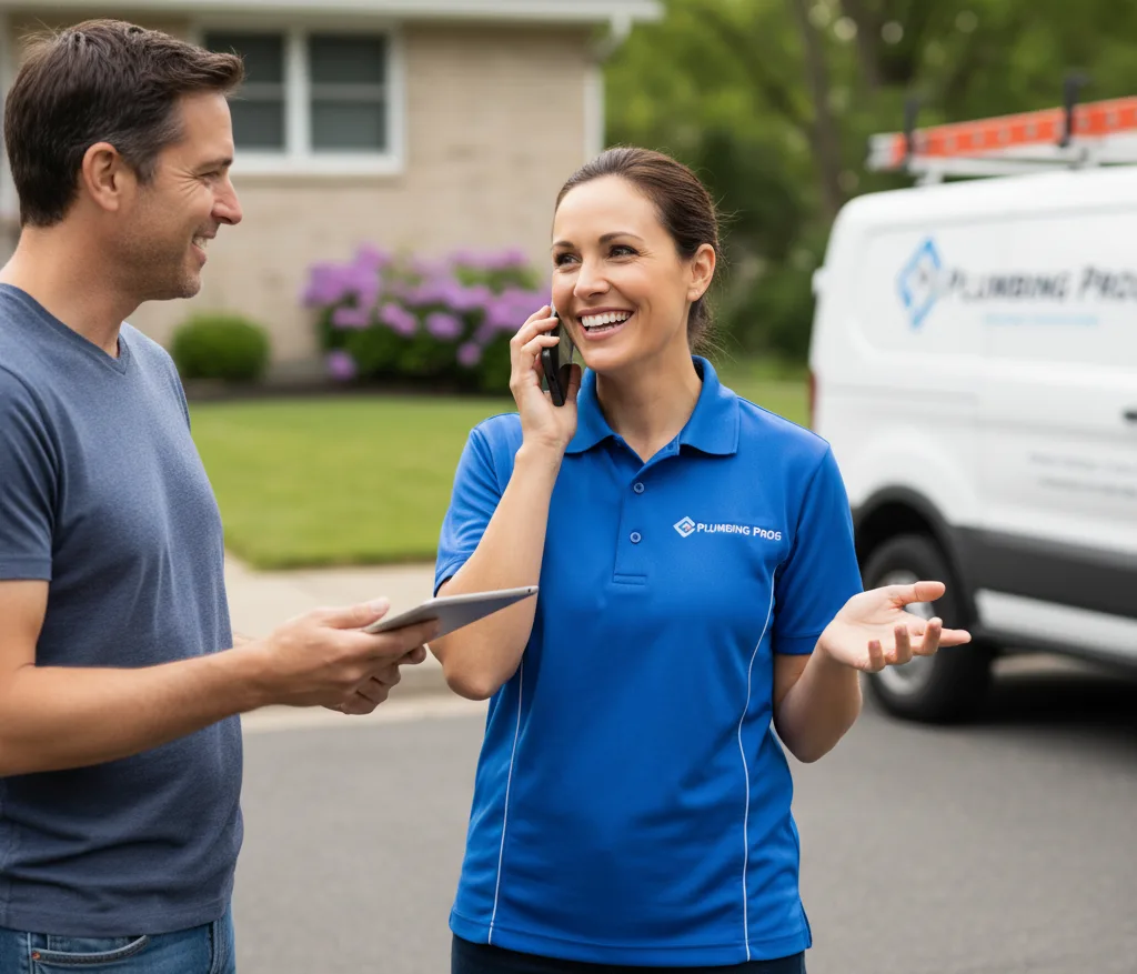 Grant Plumbing customer support in Fosters